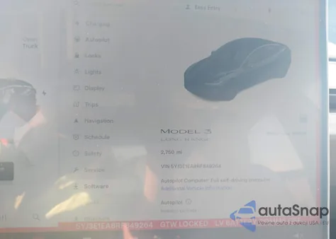 2024 Tesla Model 3 из США, поврежденный, VIN 5YJ3E1EA8RF849264